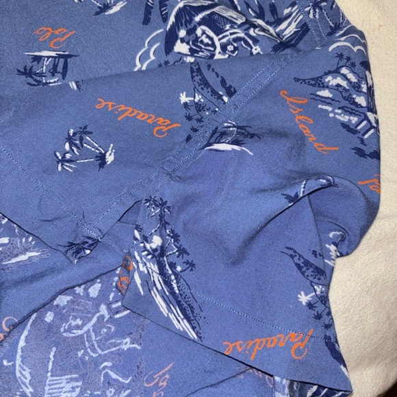 Vintage POLO SPORT‎ Ralph Lauren Paradise Hawaiian Button Down Rayon Shirt XXL - Picture 9 of 10